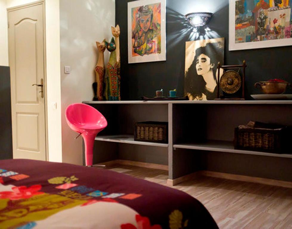 Chambre D'Hotes Au Fil De L'Eau Saint-Martin-Belle-Roche Habitación foto